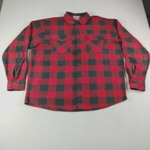 Wrangler Flannel Mens XL Multicolored‎ Plaid Westerncore Cowboycore Gorpcore